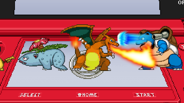 Wow! Venusaur, Blastoise and Charizard! What starter did you guys choose?