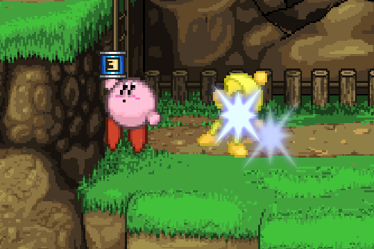 Healing a little bit won’t stop this from hurting, Kirby.